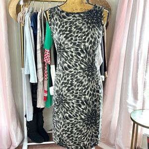 Ann Taylor Silk Sleeveless Shift Dress Sz 0